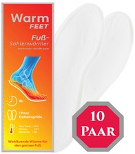 10 Paar Sohlenwärmer