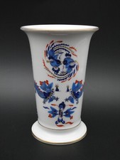Meissen Vase Porzellan Reicher Drache Hofdrache Blau Rot Gold Phoenixvogel 1Wahl