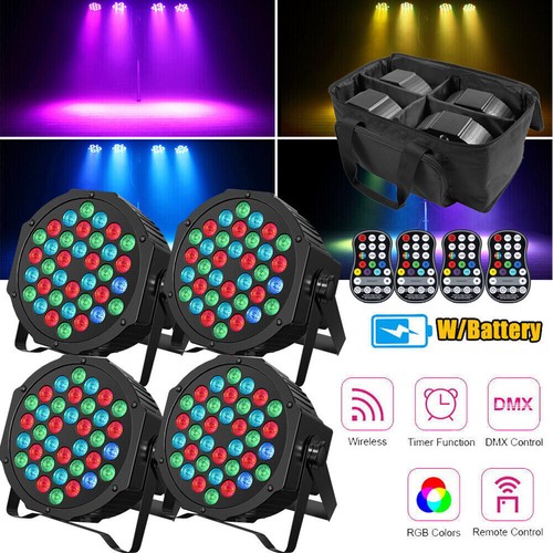 4stk 36led akku - 4stk,