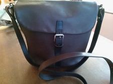 Ackermann Leder Postbag Umhängetasche