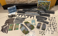 (12) Märklin/Faller/Kibri H0 Brücken,Bahnübergang,Rampen Telegraphmast konvolut