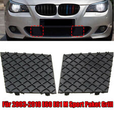 2x Für Bmw E60 E61 M Paket Mesh Gitter Grill Blende Vorne Stoßstange51117897186