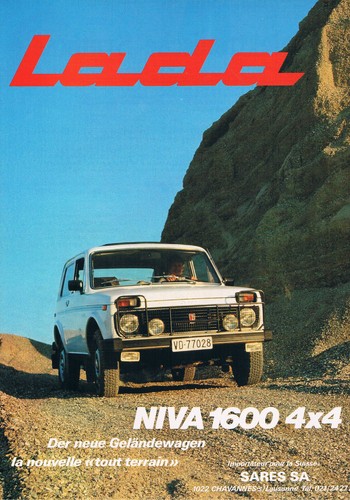 Lada werbeanzeige werbung niva - werbung,