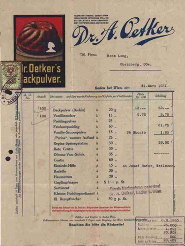 August oetker 1931 baden - oetker,