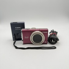 Canon PowerShot SX200 IS Pink Kompakte Digitalkamera - Getestet - Guter Zustand