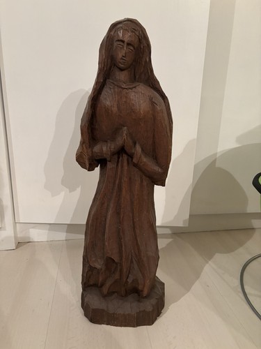 Holzstatue marienfigur - holzstatue,