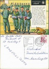 Ansichtskarte  Apell Militär Scherzkarte Bundeswehr 1978