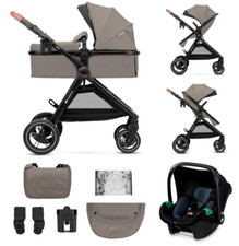 Kinderkraft ESME Kinderwagen 3 in 1 komplettset bis 26 kg Beige