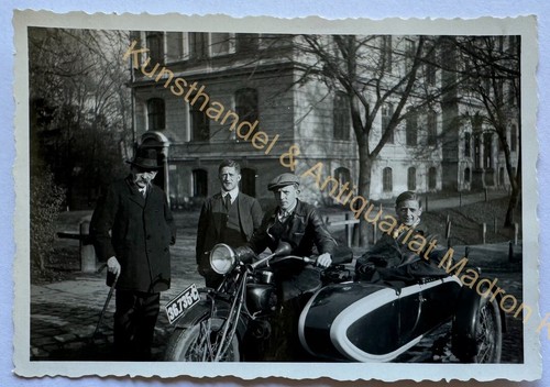 Orig foto motorrad oldtimer - motorrad,