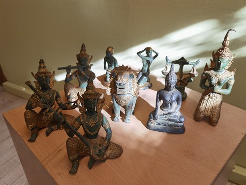 Diverse bronze figuren - bronze,