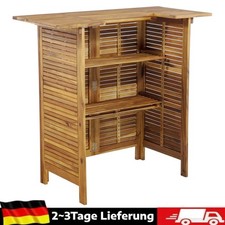 Stehtisch akazienholz massiv - stehtisch,