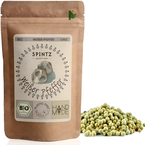 250g bio pfeffer weiß ganz - bio,