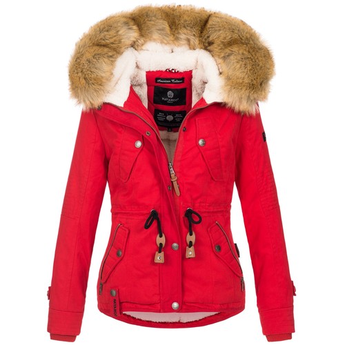 Damen winterjacke kunstfell - winterjacke,
