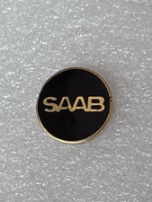 Saab Saab Pin Auto Car Auto Logo Abzeichen Kürzel Automarke Gold