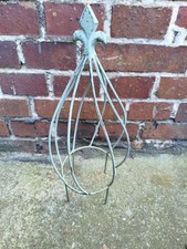 Rankhilfe, Zwiebelform, Ranksäule Kletterpflanzen, Metall Deko 