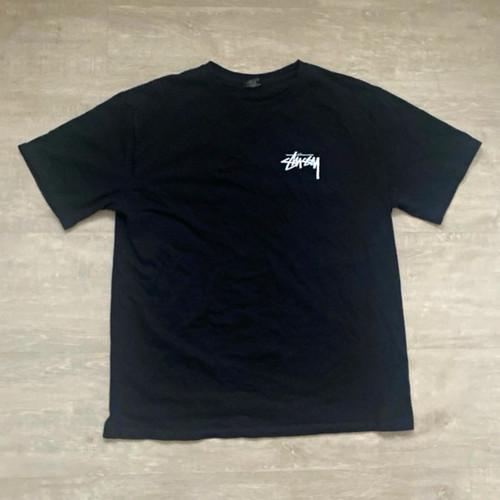 Stüssy herren shirt - t-shirt, schwarz