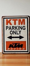 Blechschild Vintage KTM