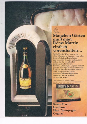 Remy martin werbeanzeige - remy,