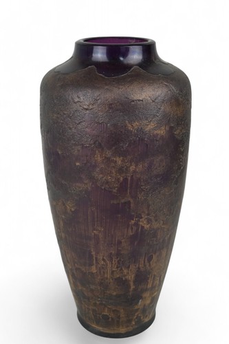 Jugendstil glas vase - vase, um