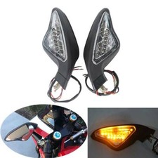 Schwarz Blinker Rückspiegel Spiegel Fit For DUCATI 1198 1198S 09-11 1098S 07-09