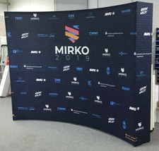 FlatFabric Stoff Messewand