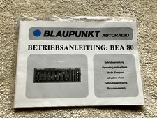Blaupunkt BEA 80 Manuals