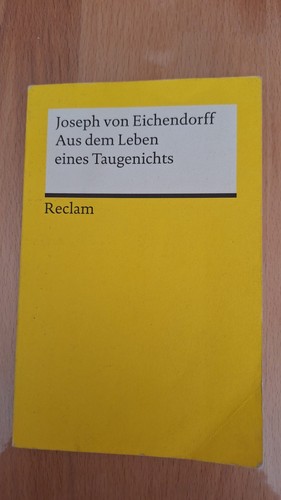 Joseph von eichendorff - aus, dem