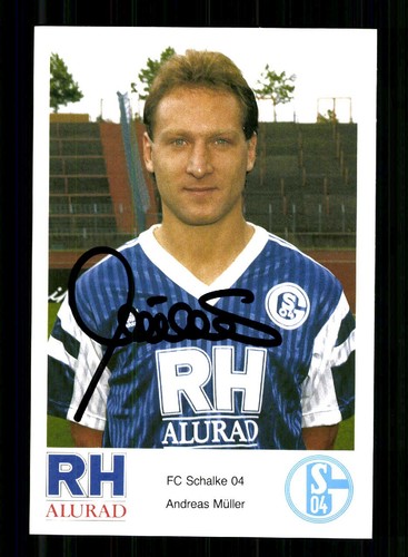 Andreas müller autogrammkarte - andreas,