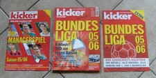 KICKER SONDERHEFT  --  BUNDESLIGA 2005 / 2006  --   & NACHTRAG & MANAGERSPIEL