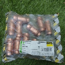 10 x VIEGA  PROFIPRESS MnUFFE  18 MM  PRESSFITTINGE  PRESSFITTINGS SANPRESS 