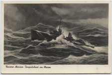 AK Unsere Marine Torpedoboot
