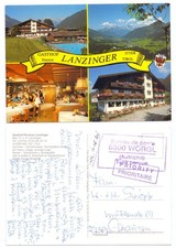 128584 - Itter - Gasthof-Pension Lanzinger - Ansichtskarte, Barfrankatur