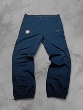 Vintage Y2K Nike Inter Mailand Trackpants Größe S Blau Trainingshose Baggy Fit