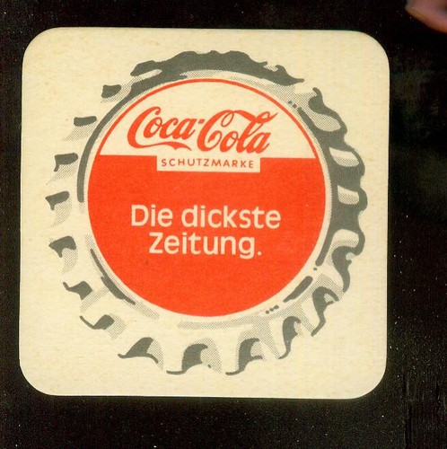 Bierdeckel coca cola - bierdeckel, (26)
