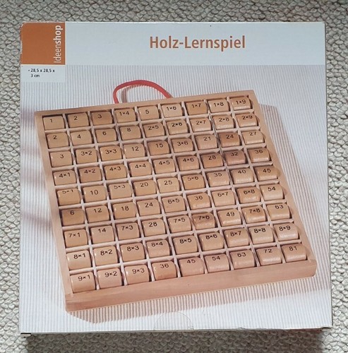 Holz lernspiel einmaleins - einmaleins,