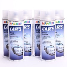 Klarlack matt Spray 6 x 400ml DUPLI-COLOR Cars Lackspray Sprühlack 720352