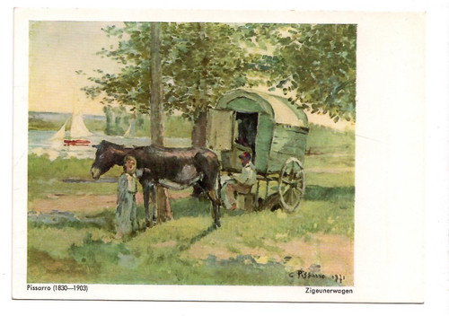131 pissaro zigeunerwagen - f, 131-
