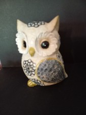 Eule als Deko - 15 cm hoch aus Resin - Neu