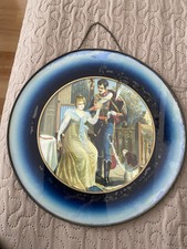 Antikes Fluke Glas mit