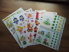 3D Motive  Bastelset 5 Bögen A 2 Motive (Ostern, Kinder, Baby...)