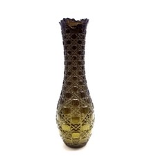 Deko Pressglas Vase mit