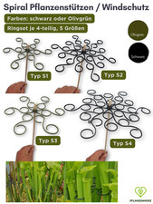 Spiral-Pflanzenstütze, Pflanzenhalter, Blumenstütze, Windschutz für Sarracenia,