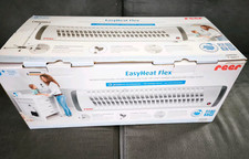 Reer EasyHeat Flex WärmeWickeltisch Wärmestrahler mit Standfuß- Weiß/Grau