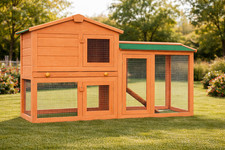 Kaninchenstall Holz Groß