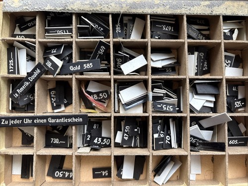 Vintage steckpreisschilder - vintage,