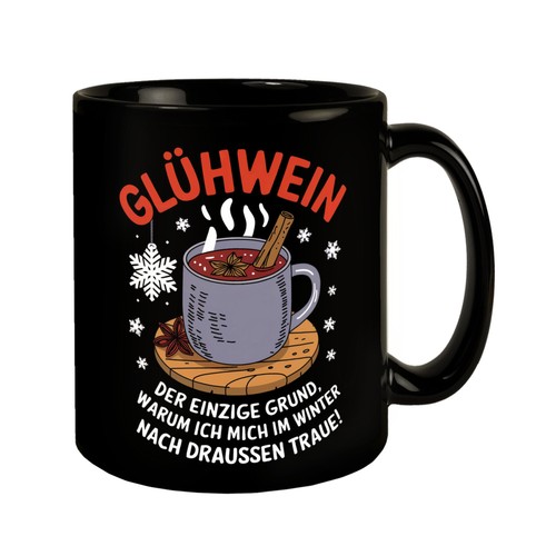 Glühwein winter tasse - im,