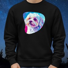 Malteser Hund Sweatshirt