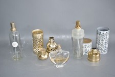 SHALIMAR GUERLAIN PARIS PARFÜM EAU DE TOILETTE Leerflakon + Restbetand/k3