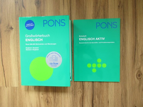 Pons großwörterbuch englisch - pons,