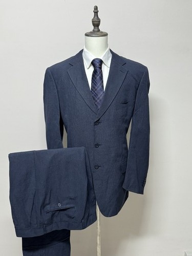 Svs herren kleid - leinen, blau